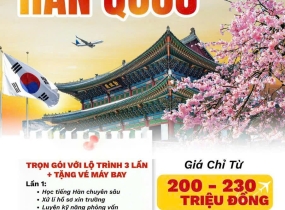 DU HỌC HÀN QUỐC TRỌN GÓI CHỈ TỪ 200 TRIỆU ĐỒNG CÙNG VIỆT ÂU NĂM 2026