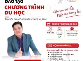 ĐÀO TẠO DU HỌC – THÔNG BÁO CHƯƠNG TRÌNH NỘI BỘ HỆ THỐNG VIỆT ÂU