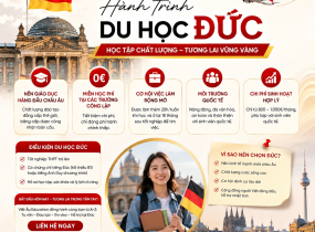 DU HỌC ĐỨC 2026: MIỄN HỌC PHÍ, ĐIỀU KIỆN VÀ CHI PHÍ MỚI NHẤT