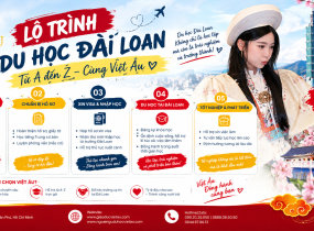 Lộ trình du học Đài Loan Việt Âu: Từ hồ sơ đến khi sang Đài Loan học tập
